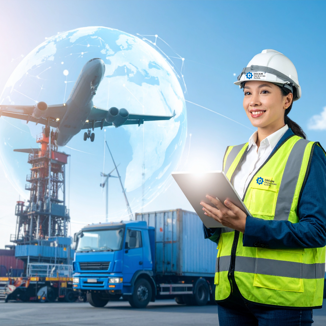 Oil and gas solutions and global operations by Dream Engineering Global